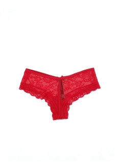 Трусики чики Виктория Сикрет Very Sexy Red lace Cheeky panty