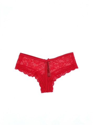 Трусики чики Вікторія Секрет Very Sexy Red lace Cheeky panty