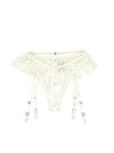 Трусики Вікторія Сікрет Dream Angels White Lace Itsy panty