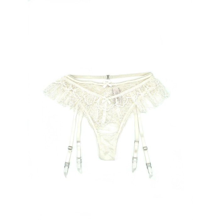 Трусики Вікторія Сікрет Dream Angels White Lace Itsy panty