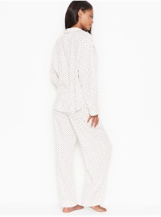 Піжама фланелева Victoria's Secret Flannel PJ Set Print VS