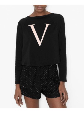 Пижама VS Cotton Short PJ Set V logo