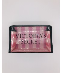 Косметичка в смужку Victoria's Secret Beauty bag Signature Stripes