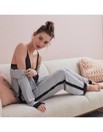 Піжама Victoria's Secret Modal PJ Set Medium Heather Grey
