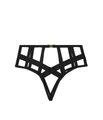 Трусики VS Very Sexy Strappy Cheeky panty Black