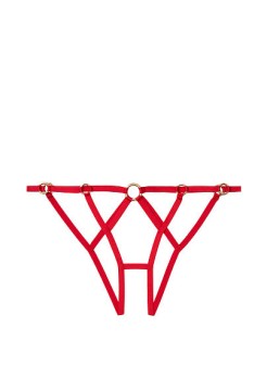 Трусики Victoria’s Secret Very Sexy Lipstick Strappy Ring Cheekini panty