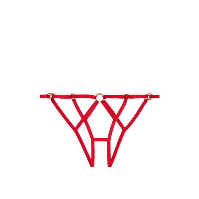 Трусики Victoria’s Secret Very Sexy Lipstick Strappy Ring Cheekini panty