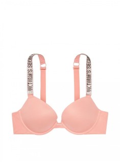 Бюстгальтер Victoria’s Secret Embellished Strap Push-up ROSE TAN