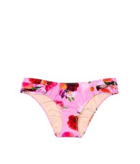 Купальник трикутники Вікторія Сікрет Pink квітковий принт