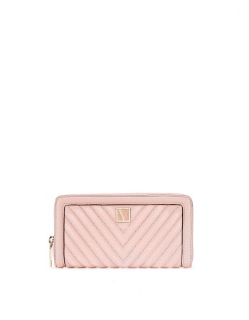 Кошелек Victoria’s Secret The Victoria Wallet V-Quilt pink