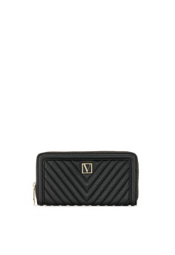 Гаманець Victoria's Secret The Victoria Wallet V-Quilt Black