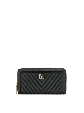 Гаманець Victoria's Secret The Victoria Wallet V-Quilt Black