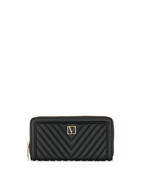 Кошелек Victoria’s Secret The Victoria Wallet V-Quilt Black