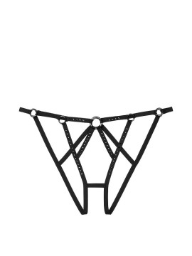 Трусики Чікіні Вікторія Сікрет максимально відкриті ззаду