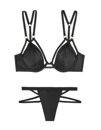 Комплект білизни Victoria&#39;s Secret VERY SEXY Unlined Plunge Bra &amp; V-string panty