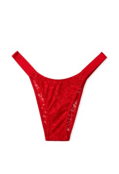 Трусики Victoria’s Secret Lipstick in Lace Brazilian Panty