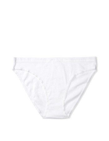 Трусики Victoria’s Secret White Cotton Bikini Panty