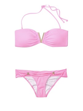 Купальник Вікторія Сікрет V-hardware Bandeau Top