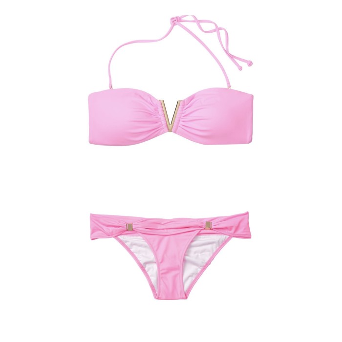 Купальник Вікторія Сікрет V-hardware Bandeau Top