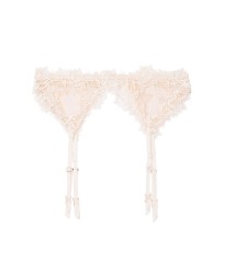 Балконет Victoria's Secret Beige Lace Bra/Garter/Panty