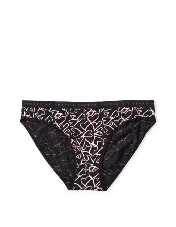 Трусики бікіні Victoria's Secret Cotton Bikini panty Heart print