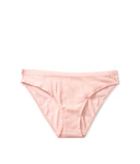 Трусики бавовняні Вікторія Сікрет Bikini Panty logo VS Pinky