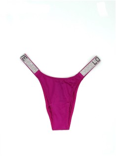 Трусики VS Very Sexy Shine Strap LOVE Brazilian Panty Fuchsia
