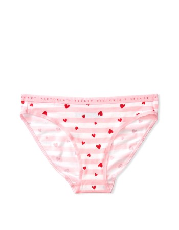 Трусики бикини Victoria’s Secret Stripes & Hearts Bikini panty