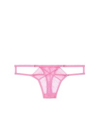 Трусики Вікторія Сікрет Very Sexy Strappy Lace Thong Panty бузкові