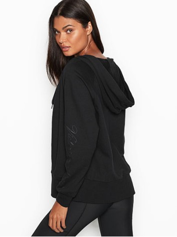 Спортивний костюм Victoria's Secret SPORT Essential zip up Hoodie Black Fleece
