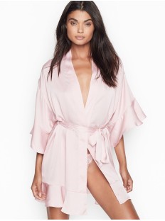 Халат Кімоно Victoria's Secret Very Sexy Flounce Satin Kimono Robe