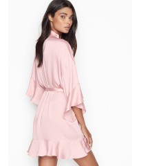 Халат Кімоно Victoria's Secret Very Sexy Flounce Satin Kimono Robe