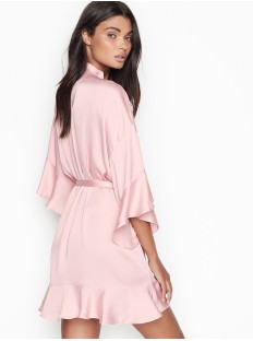 Халат Кімоно Victoria's Secret Very Sexy Flounce Satin Kimono Robe