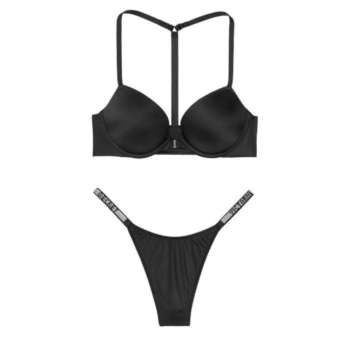 Комплект білизни Victoria's Secret Sexy Shine Strap Skinny Logo