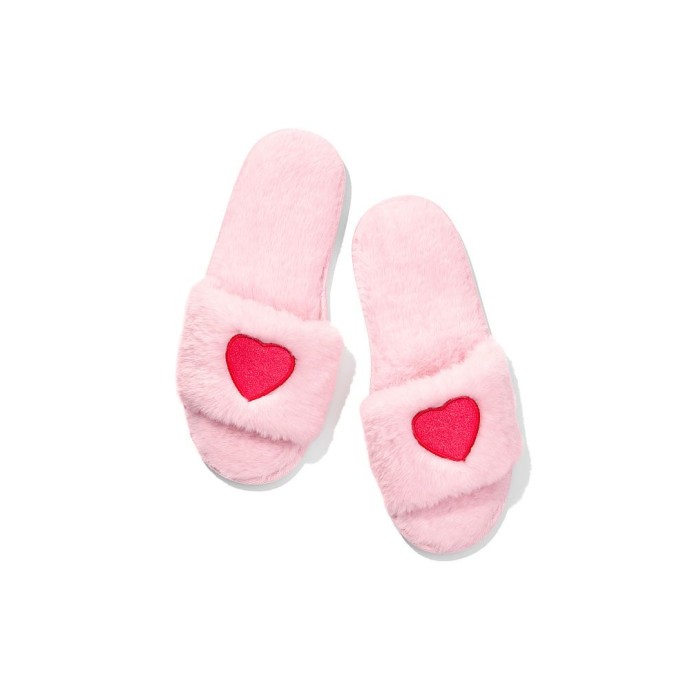 Домашні капці Victoria's Secret Slippers hearts