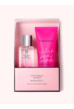 Подарочный набор Victoria's Secret Bombshell Mini Mist & Lotion Gift Set