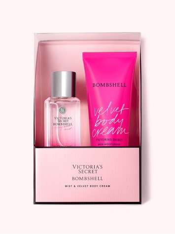 Подарунковий набір Victoria's Secret Bombshell Mini Mist &amp; Lotion Gift Set