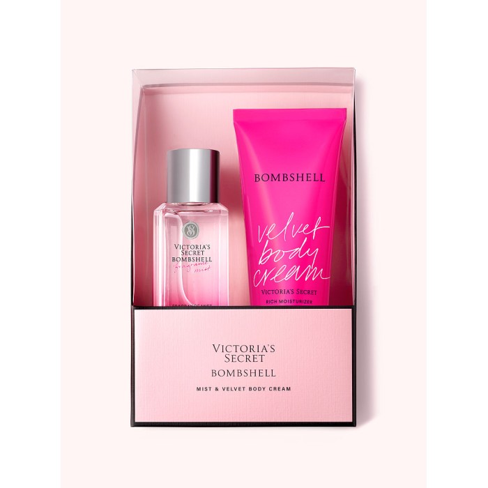 Подарочный набор Victoria's Secret Bombshell​ Mini Mist & Lotion Gift Set 