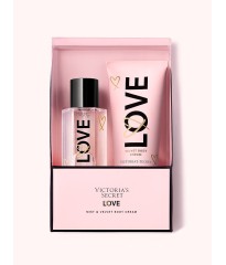 Подарочный набор Victoria's Secret LOVE Mist & Lotion Gift Set