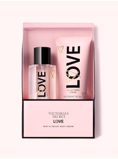 Подарунковий набір Victoria&#39;s Secret LOVE Mist &amp; Lotion Gift Set