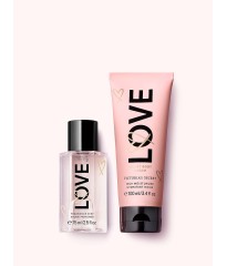 Подарочный набор Victoria's Secret LOVE Mist & Lotion Gift Set