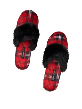 Домашние тапочки Victoria’s Secret Signature Satin Slipper