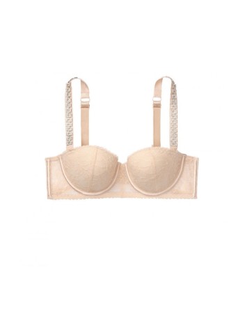 Бюстгальтер Victoria's Secret Lightly Lined Jewel Strap Bra Champagne