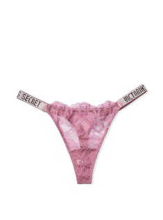 Трусики Victoria's Secret Very Sexy Shine Strap in Lace Thong panty