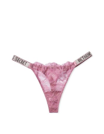 Трусики Victoria's Secret Very Sexy Shine Strap in Lace Thong panty