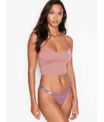 Трусики Victoria's Secret Very Sexy Shine Strap in Lace Thong panty