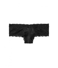 Трусики Victoria's Secret Very Sexy Cheeky чорні з мереживом