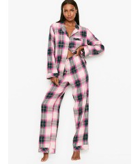 Піжама Victoria's Secret Flannel Long PJ Set