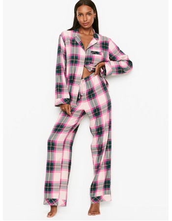 Піжама Victoria's Secret Flannel Long PJ Set
