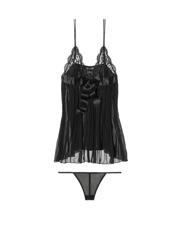 Пеньюар Victoria's Secret Very Sexy Pleated Babydoll Lace Slip